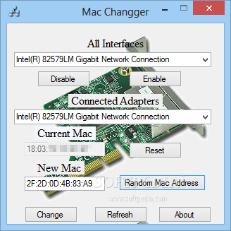 100 free mac changer for windows 8